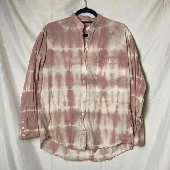 Zara tie dye button up top - Picture 1 of 5